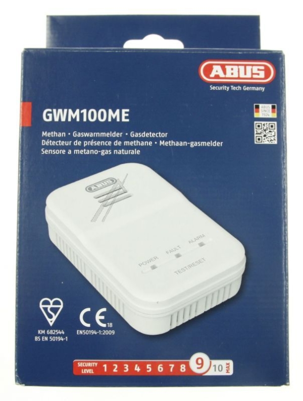 GWM100ME GASDETECTOR VOOR HET DETECTEREN VAN AARDGAS (METHAAN)