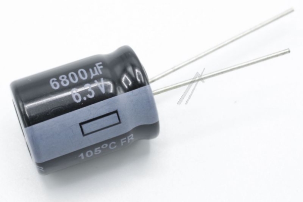 6800UF-6,3V EEUFR0J682S ELCO RADIAAL 105° 16X20MM.