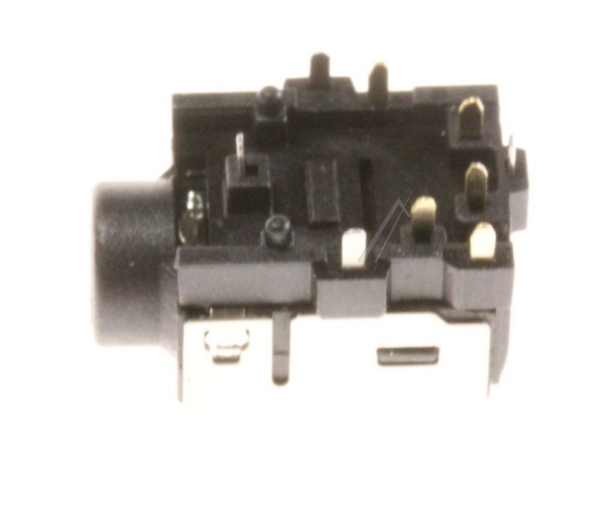 30071259 HOOFDTELEFOONENTREE ZWART 3 POLE SIDE PIP ROHS