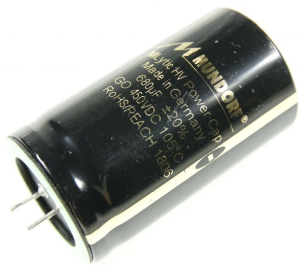680UF-450V MLGO450-680 AUDIO HV-ELCO RADIAAL 105° 35X60MM