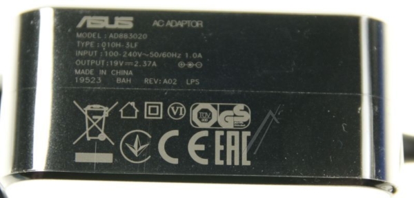 AD883020 0A001-00236400 ADAPTER 45W19V -2.37 A