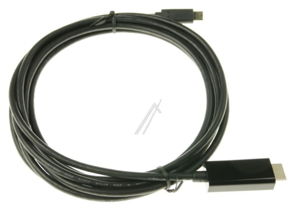 HDMI A STEKER > USB 3.1 C STEKER 3,0M,  VERGULD