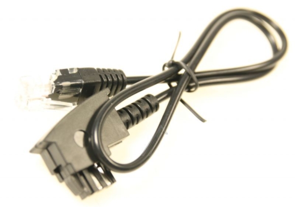 TAE-F ADAPTERKABEL,  RJ-45, 8/ 2, SCHWARZ,  0,5M