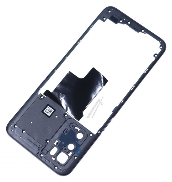 4908037 FRAME MIDDENKADER geschikt voor OPPO A16(CPH2269/ CPH2273) ZWART VOOR AFTERSALE WENTAI