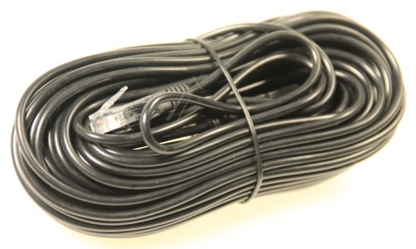 TAE-F ADAPTERKABEL,  RJ-45, 8/ 2, SCHWARZ,  20M