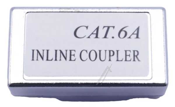 RJ45 VERBINDER,  2X SOCKET,  VOLLEDIG AFGESCHERMD,  CAT6A