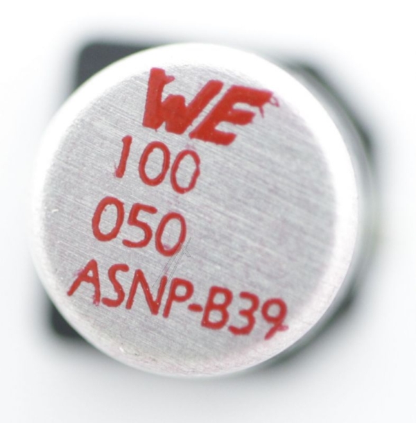 10UF-50V 865250643009 SMD-ELKO WE 85° 6,3X5,5MM BI- geschikt voor POLAR