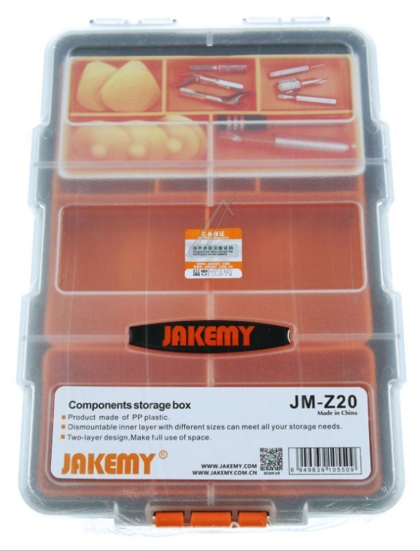 PROJECT TRAY JM-Z20 OPBERGBOX MET VERSCHILLENDE VAKKEN QUA AFMETING