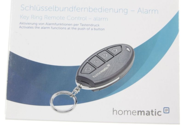 HMIP-KRCA 142562A0 HOMEMATIC-IP SLEUTELHANGER-AFSTANDSBEDIENING - ALARM