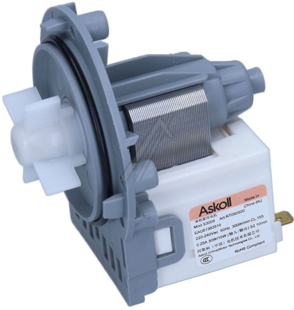 EAU61383516 AFVOERPOMP RT090500 220-240V 250MA 30W 50HZ 2P ASKOLL