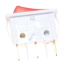 3652-807.22 SCHAKELAAR 1-POL MET LAMP 16A/ 250V 11X30MM.