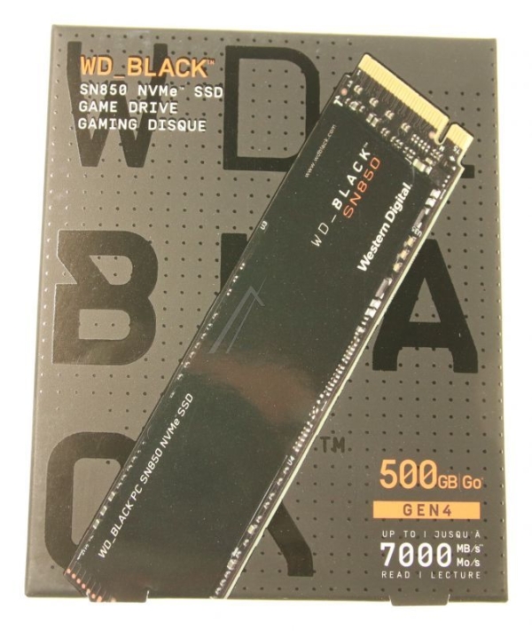 WD BLACK WDS500G1X0E WD BLACK 500 GB M.2 2280 INTERN PCI SN80 NVME