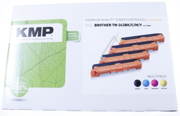 1268,0005 B-T109M TONERKARTUSCHE,  MULITPACK,  CMYK,  4 X 1K