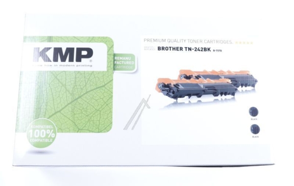 1248,0021 B-T57D TONERCASSETTE ZWART,  DUBBELPAK,  2.5K ELK