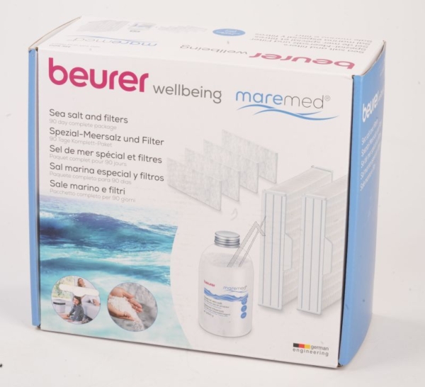 68121 KOMBISET MIT VORFILTER,  WASSERFILTER & SPEZIAL-MEERSALZ FÜR DAS MAREMED® MK 500