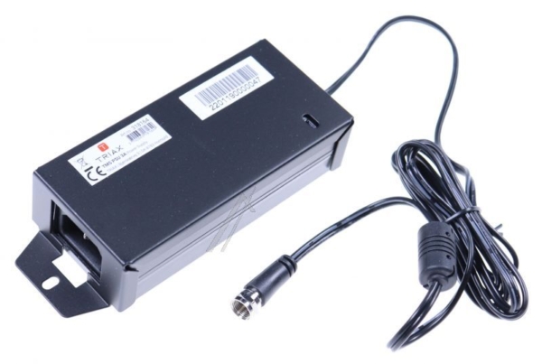 TMS PSU 3A 318164 18VDC,  3A GESCHAKELDE VOEDING MET F-CONNECTOR,  GESCHIKT VOOR TMS C MULTISWITCHES EN TMSA VERSTERKERS,  INCLUSIEF HOUDER