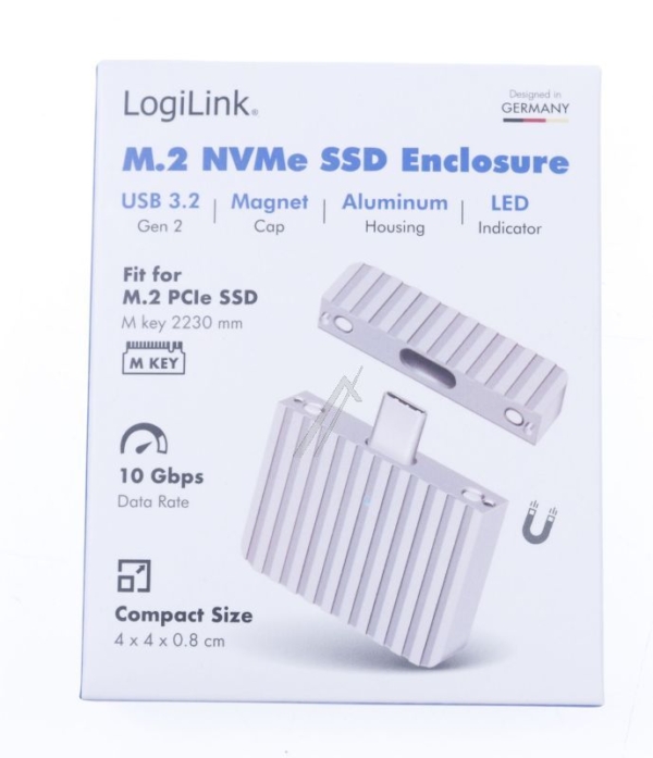 UA0423 USB-C GEHÄUSE FÜR M.2 NVME SSD FESTPLATTEN